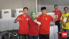 Usai Mencoblos, Ridwan Kamil Gowes Pantau TPS