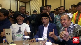 Unggul Quick Count, Ridwan Kamil Kembali Pantun Lucinta Luna