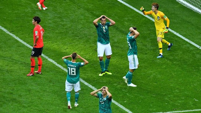 Keberhasilan Korea Selatan menyingkirkan Jerman tersingkir dari Piala Dunia 2018 memunculkan sejumlah fakta menarik.