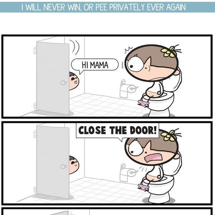 <p>'Ya sudah deh, suka-suka kamu, Nak.' (Foto: Brenda Li/ Summer Muu Comic)</p>