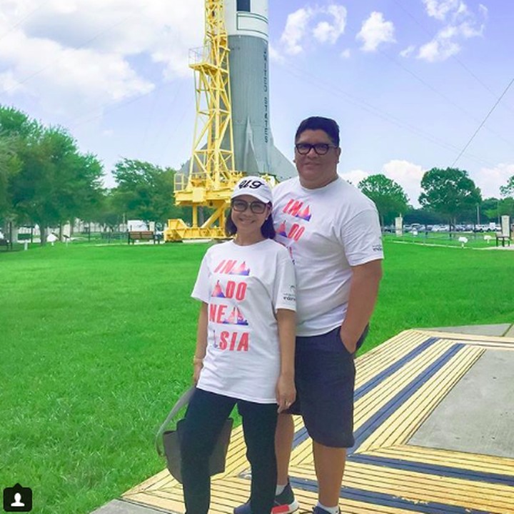 <p>Saat berkunjung ke NASA. Wah serunya! (Foto: Instagram/@jeffrywaworuntu)  </p>