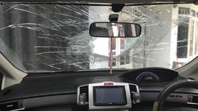 Polisi Buru Pelaku Pelemparan Batu di Tol Tangerang-Merak