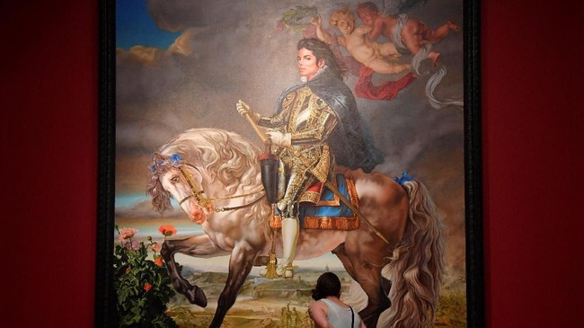 FOTO: Michael Jackson di Mata Seniman Kontemporer
