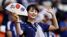 FOTO: Pesona Fan Wanita di Penyisihan Piala Dunia 2018