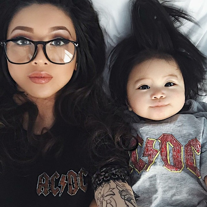 <p>Si kecil ada-ada aja ya ekspresinya, menggemaskan banget. He-he-he. (Foto: Instagram/nhutella_)</p>