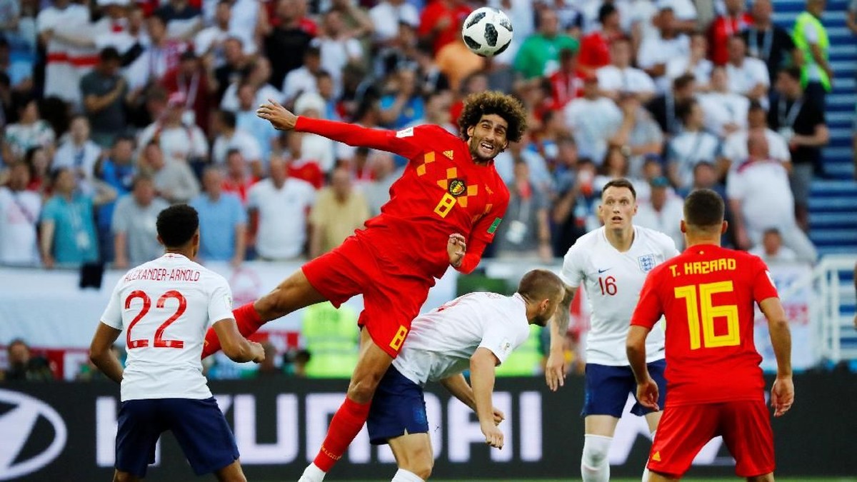 FOTO: Pembuktian Belgia Lebih Hebat dari Inggris