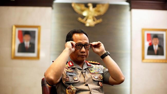 Kapolri Jenderal Tito Karnavian resmi melantik Komjen Moechgiyarto sebagai Irwasum dan Irjen Maryoto sebagai Kabaintelkam.