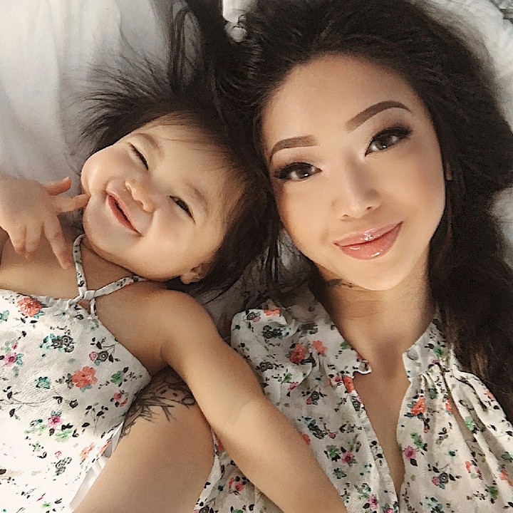 <p>Aih, imutnya gaya si kecil. (Foto: Instagram/nhutella_)</p>