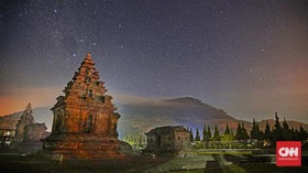 Penutupan Candi Arjuna Diperpanjang hingga 2 Agustus