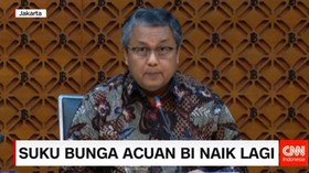 Suku Bunga Acuan BI Naik Lagi
