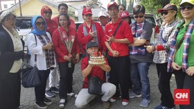 Pendukung Gagal Rayakan Ulang Tahun Bersama Ahok di Rutan