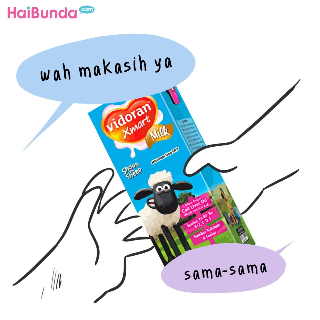Berbagi kebaikan apa lagi yang bisa dilakukan si kecil? Yuk share #vidoranBerbagiKebaikan dan raih kesempatan dapat hadiah jutaan rupiah dari Vidoran Xmart.