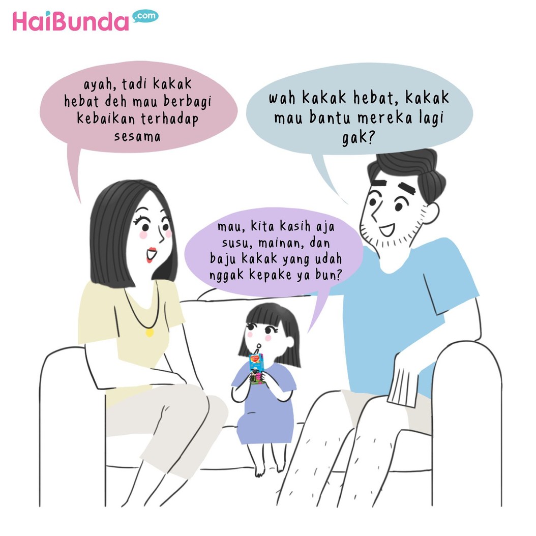 Berbagi kebaikan apa lagi yang bisa dilakukan si kecil? Yuk share #vidoranBerbagiKebaikan dan raih kesempatan dapat hadiah jutaan rupiah dari Vidoran Xmart.
