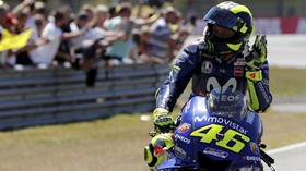 Semangat Valentino Rossi Meski Kesulitan di MotoGP Austria