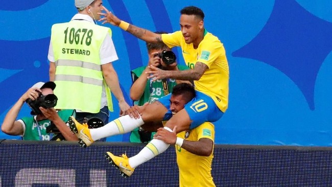 Timnas Samba Brasil akan menghadapi Belgia dalam babak perempat final Piala Dunia 2018 di Kazan Arena, dan disiarkan langsung, Sabtu (7/7) pukul 01.00 WIB.
