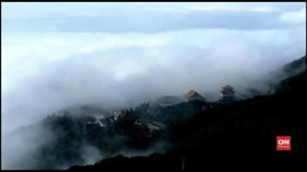 VIDEO: Lautan Kabut di Pegunungan Tianmenshan