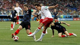 Kroasia vs Denmark Imbang 1-1, Berlanjut ke Babak Tambahan