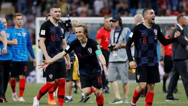 Timnas Kroasia siap menghadapi dua 'wajah' tuan rumah Rusia di perempat final Piala Dunia 2018 yang digelar di Stadion Fisht, Minggu (8/7).