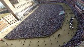 FOTO: Tiga Abad Berpacu Kuda untuk Bunda Maria Pacuan kuda Palio di Siena telah bertahan lebih dari tiga abad, sebagai pengabdian dan penghormatan untuk Bunda Maria Sang Perawan.