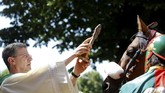 FOTO: Tiga Abad Berpacu Kuda untuk Bunda Maria Pacuan kuda Palio di Siena telah bertahan lebih dari tiga abad, sebagai pengabdian dan penghormatan untuk Bunda Maria Sang Perawan.