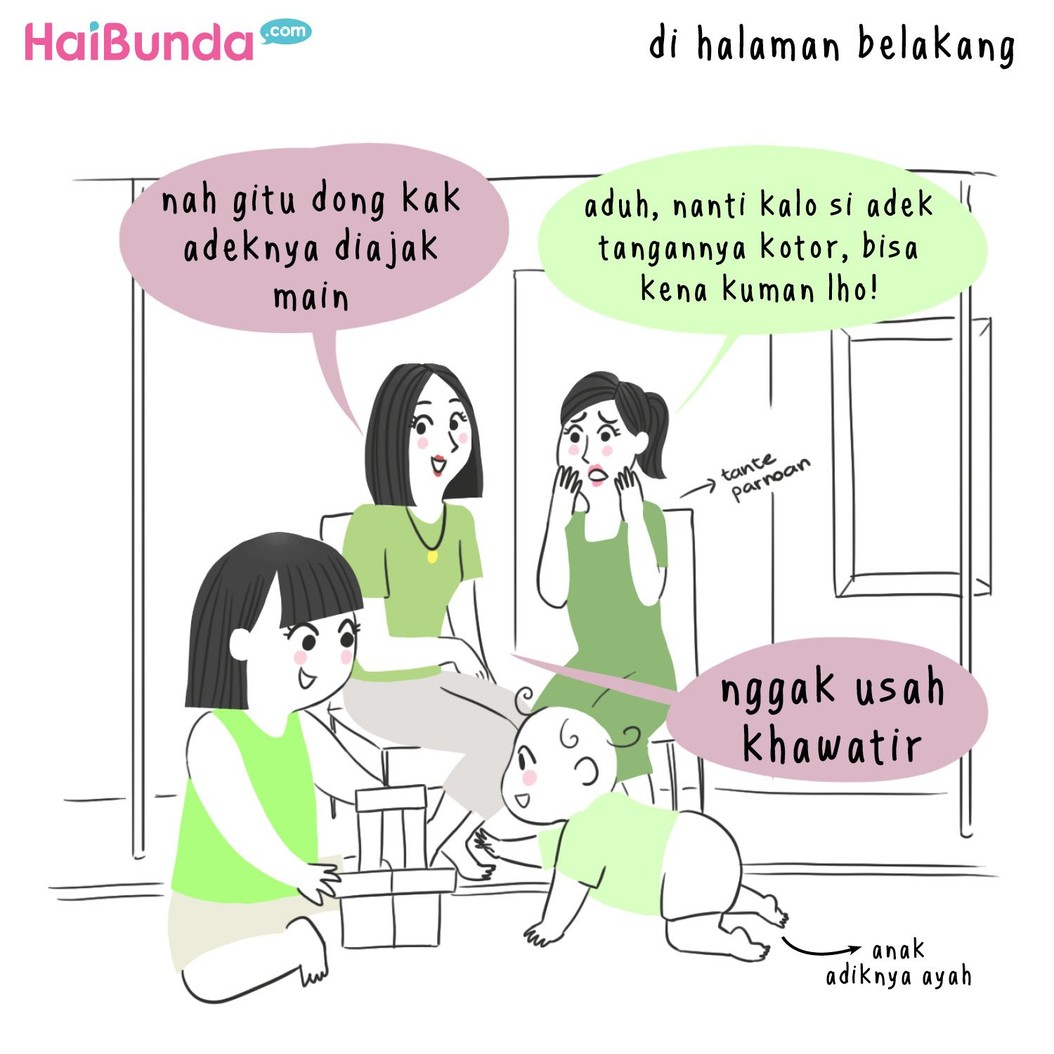Anak-anak akan belajar banyak hal dari lingkungan sekitarnya, Untuk itu, yuk beri kesempatan si kecil bereksplorasi, Bun.