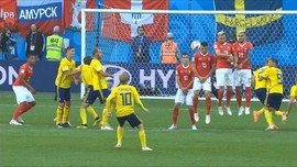 VIDEO: Swedia vs Swiss Sengit, Babak Pertama Berakhir Imbang