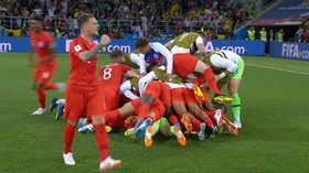 VIDEO: Kutukan Berakhir, Inggris Lolos ke Perempat Final