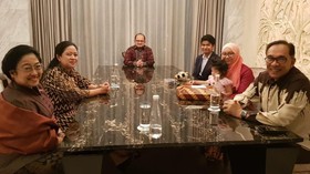 Ke Jakarta, Anwar Ibrahim Makan Malam dengan Megawati