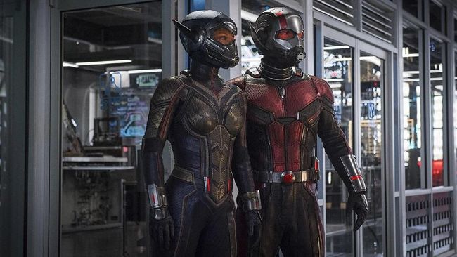 Ada semakin banyak barang yang mendadak membesar dan menyusut dalam film yang masih dibintangi Paul Rudd ini.