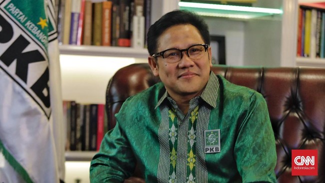 Ketum PKB Muhaimin Iskandar melakukan komunikasi politik dengan mendatangi Ketua Umum NasDem Surya Paloh di kantor DPP NasDem petang ini.