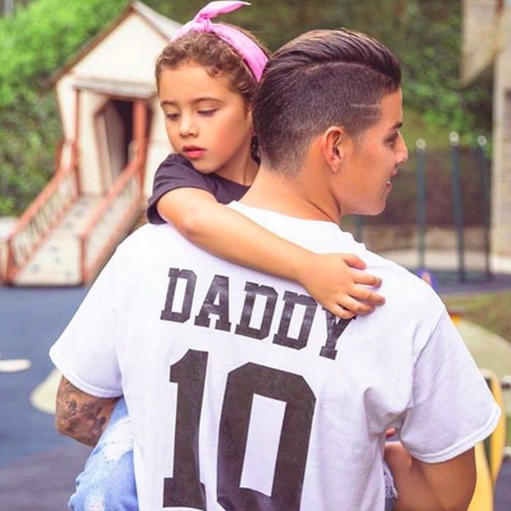 <p>Hai Bunda, kenalkan ini putri semata wayang James Rodriguez, Salome Rodriguez Ospina. (Foto: Instagram/ @jamesrodriguez10)</p>