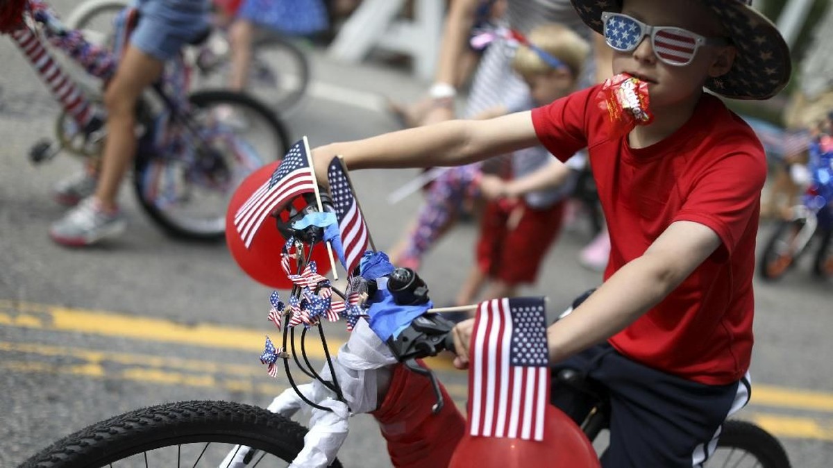 FOTO: Merayakan 242 Tahun Amerika