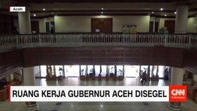 Ruang Kerja Disegel KPK pada Rabu Sore