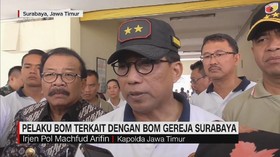 Pelaku Bom Pasuruan Terkait Dengan Bom Surabaya