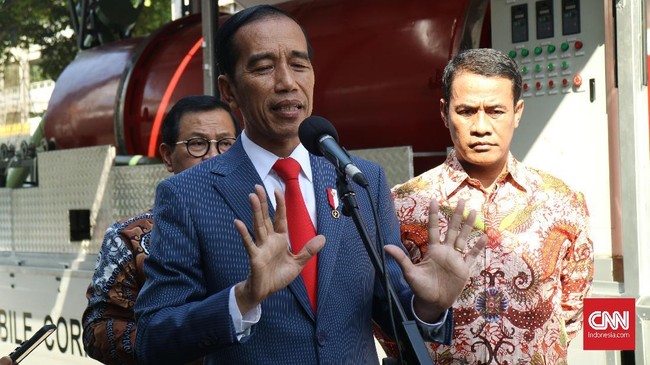 Presiden Jokowi menyebut ada lima nama yang berpotensi menjadi calon wakil presiden mendampingi dirinya di Pilpres 2019.