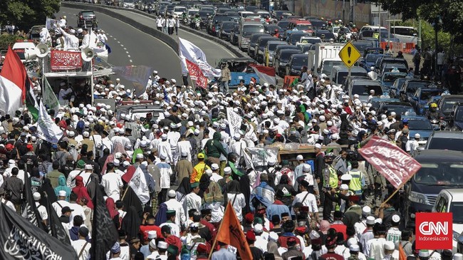 PA 212 dkk yang tergabung dalam ANAK NKRI bakal menggelar aksi 1310 tolak UU Ciptaker yang rencananya bakal diikuti 1.000 orang, pada Selasa (13/10) siang.