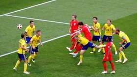 FOTO: Timnas Inggris Melangkah ke Semifinal Piala Dunia 2018