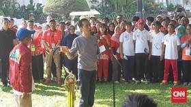 Jokowi Cerita Tak Mampu Beli Alat Panah Saat Kecil