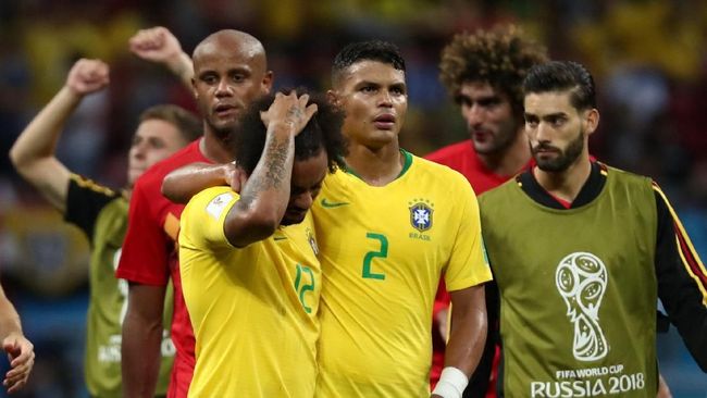 Fakta Setelah Brasil Kalah Dari Belgia Di Piala Dunia 2018