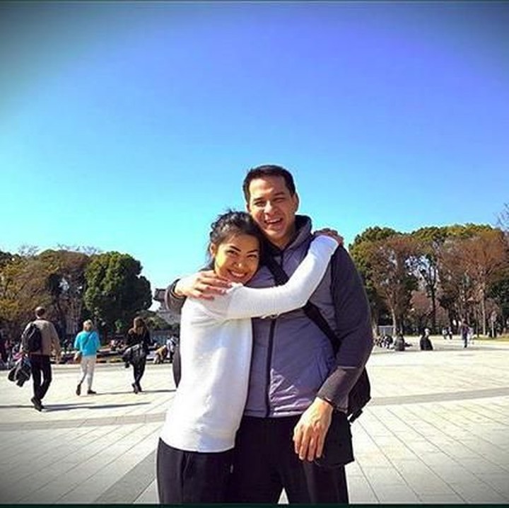 <p>Dunia seperti milik Ari dan Inge ya, Bun. Ini foto saat mereka di Jepang. (Foto: Instagram @ariwibowo_official)</p>