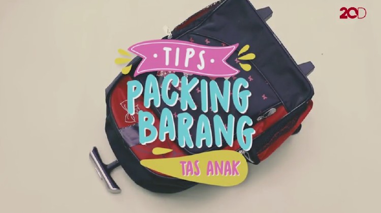 Packing barang bawaan anak saat hendak traveling nggak perlu ribet kok, Bun. Yuk simak tipsnya.