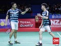Marcus/Kevin Belum Maksimal di Kejuaraan Dunia Bulutangkis