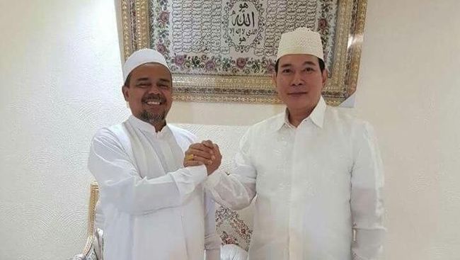 Temui Rizieq Di Mekkah Tommy Soeharto Tak Bahas Capres