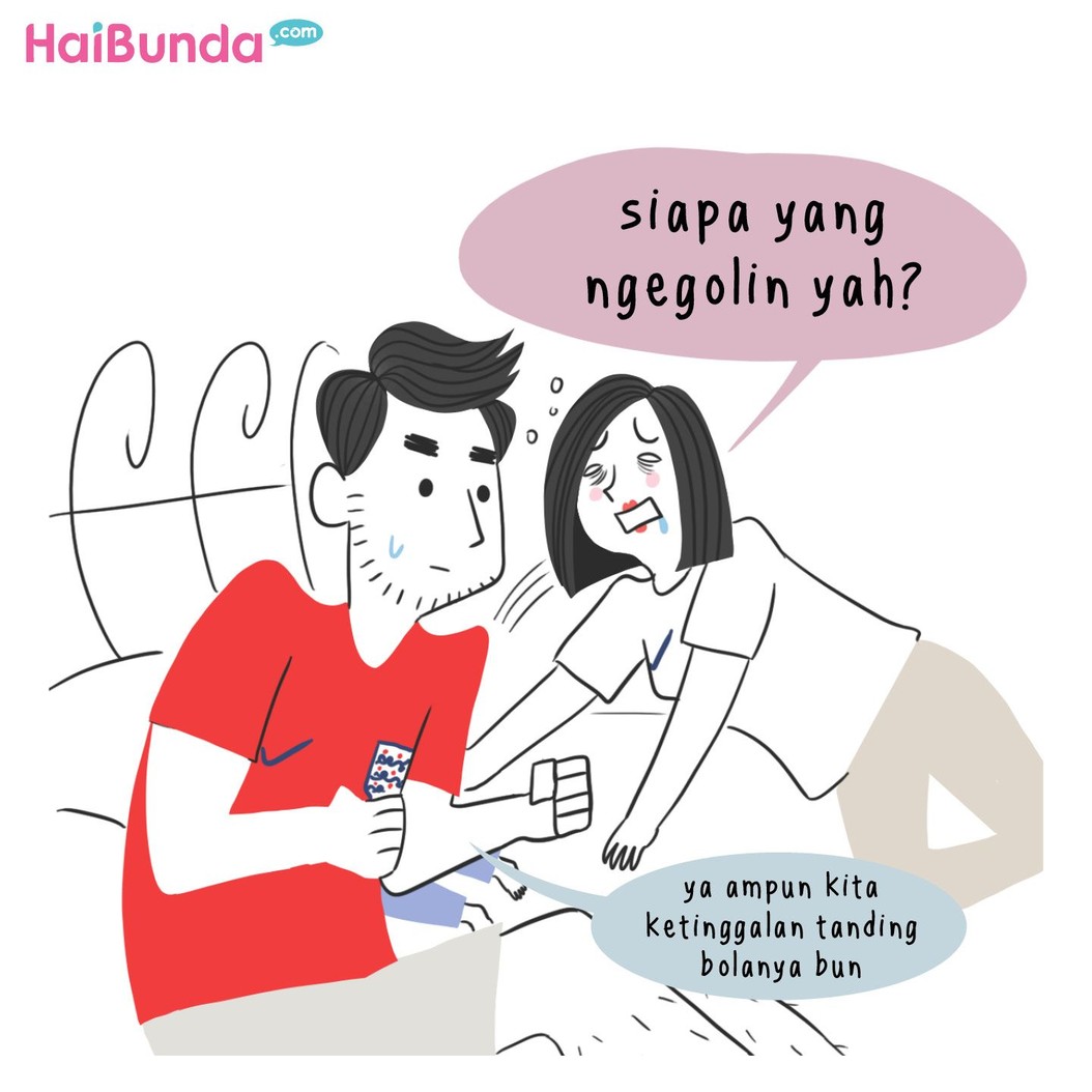 Keluarga Bunda di komik ini punya cerita seputar Piala Dunia 2018. Di keluarga Bunda, apa cerita tentang Piala Dunia 2018 yang paling mengesankan?