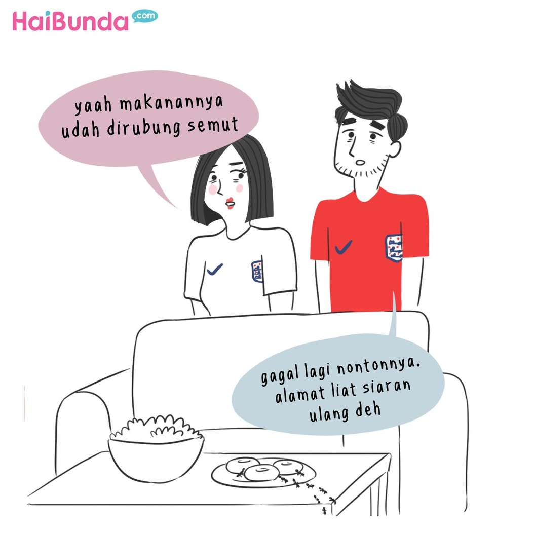 Keluarga Bunda di komik ini punya cerita seputar Piala Dunia 2018. Di keluarga Bunda, apa cerita tentang Piala Dunia 2018 yang paling mengesankan?