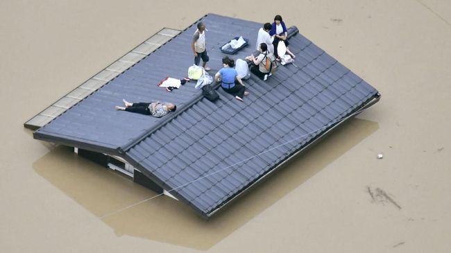 Korban Tewas Akibat Hujan Lebat di Jepang Terus Bertambah