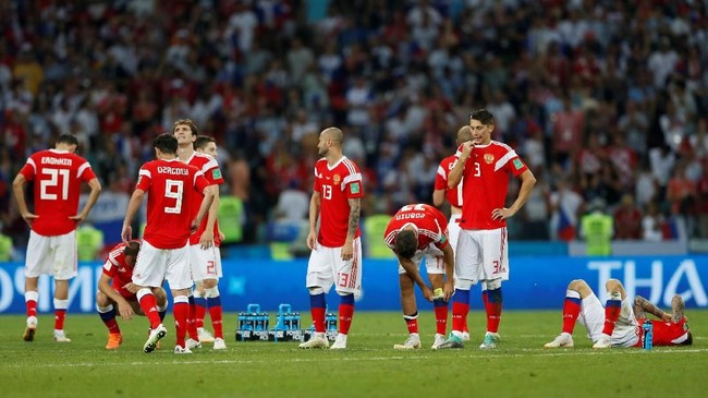 FOTO: Perempat Final Penuh Drama, Kroasia Lolos ke Semifinal