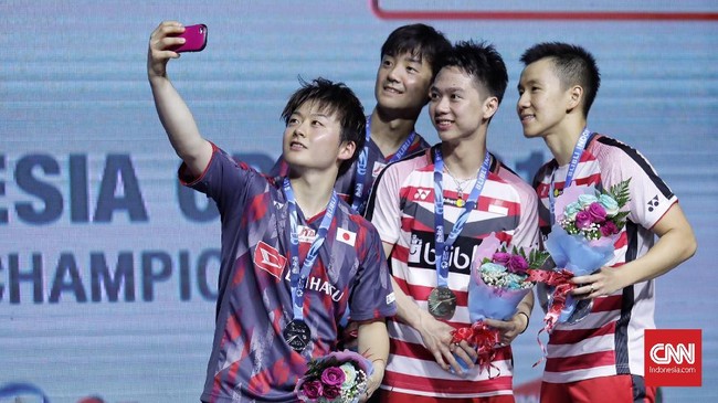 FOTO: Tontowi/Liliyana dan Kevin/Marcus Juara Indonesia Open