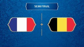 LIVE: Prancis vs Belgia di Semifinal Piala Dunia 2018