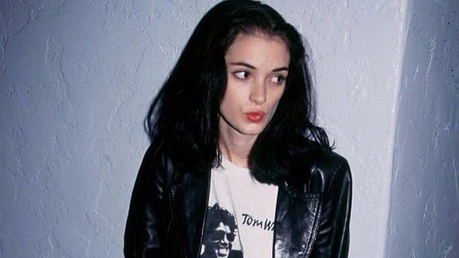 Foto jadul Winona Ryder.